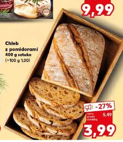 Chleb z pomidorami