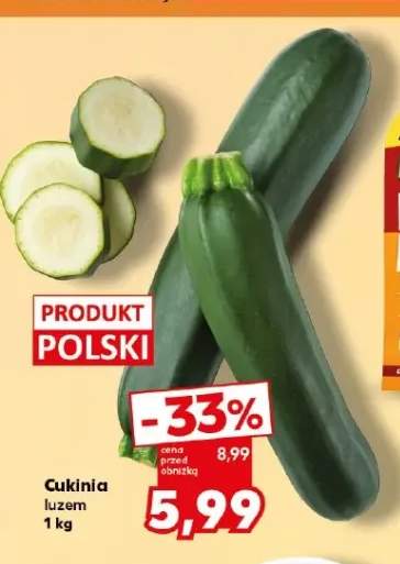 Cukinia luzem