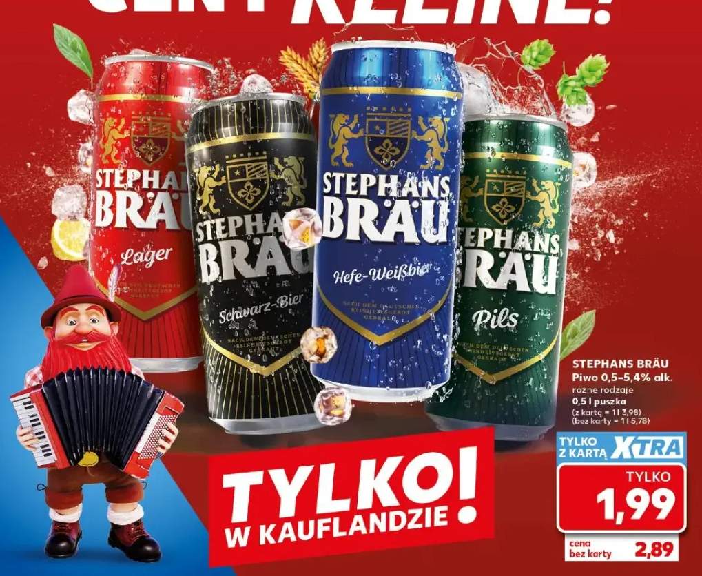 Piwo Stephans Bräu Schwarz-Bier