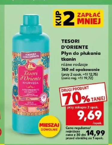 Płyn do płukania tkanin Tesori d'Oriente