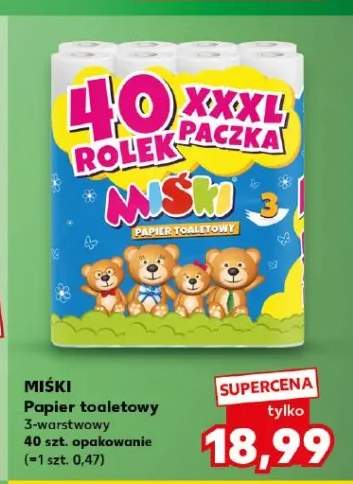 Papier toaletowy Miśki