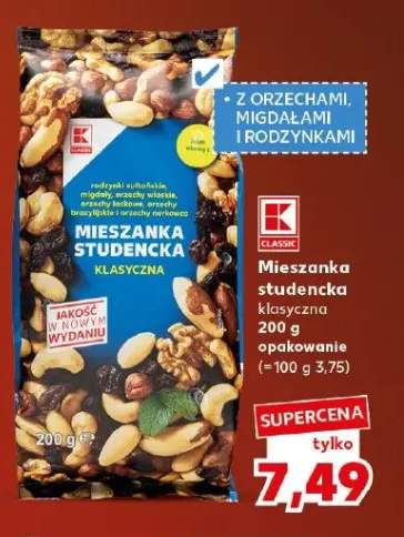 Mieszanka studencka klasyczna K-Classic