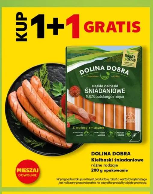 Kiełbaski śniadaniowe Dolina Dobra