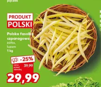 Fasolka szparagowa żółta polska