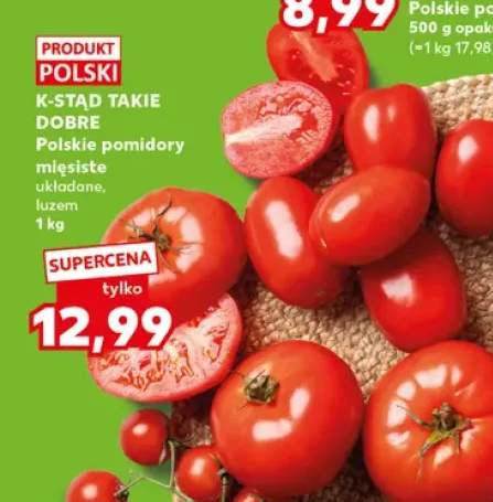 Pomidory mięsiste K-Stąd Takie Dobre polskie