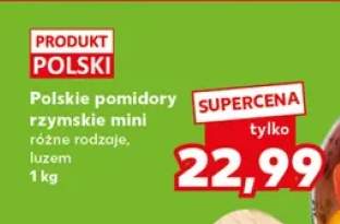 Polskie pomidory rzymskie mini
