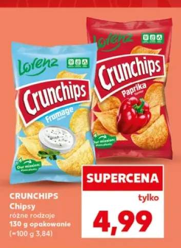 Chipsy Crunchips Paprika