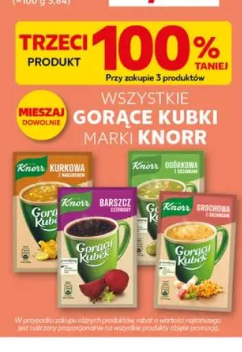 Zupa Gorący Kubek Knorr Ogórkowa z grzankami