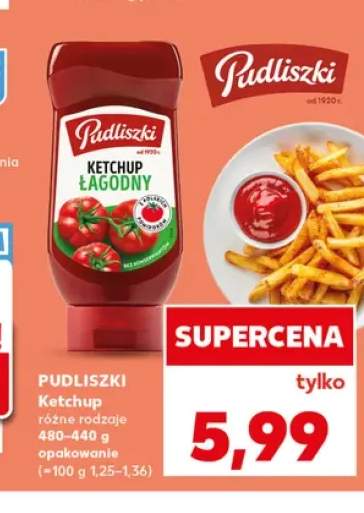 Ketchup łagodny Pudliszki