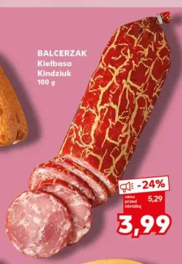 Kiełbasa Kindziuk Balcerzak