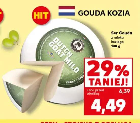 Ser Gouda z mleka koziego Henri Willig
