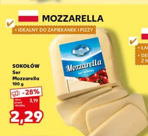 Ser Mozzarella Sokołów