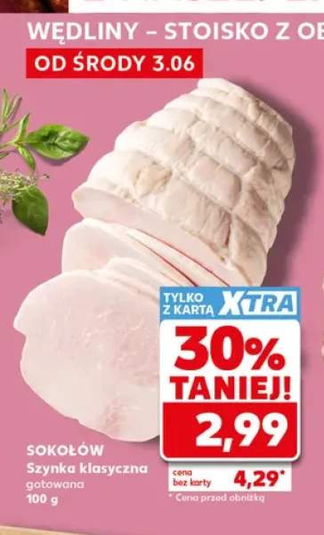 Szynka klasyczna gotowana Sokołów