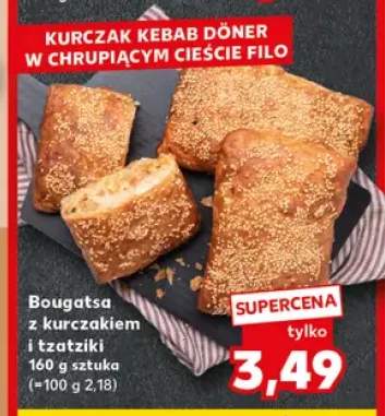 Bougatsa z kurczakiem i tzatziki