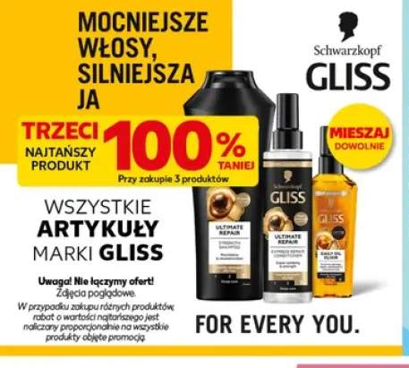 Kosmetyki do włosów Gliss
