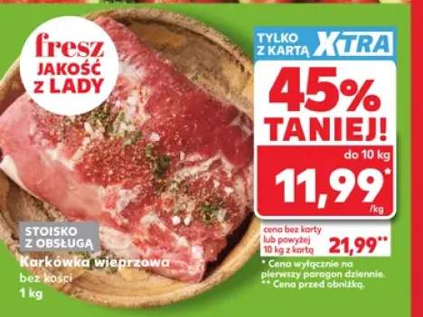 Karkówka wieprzowa bez kości