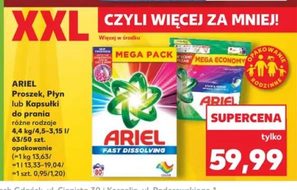 Proszek do prania Ariel
