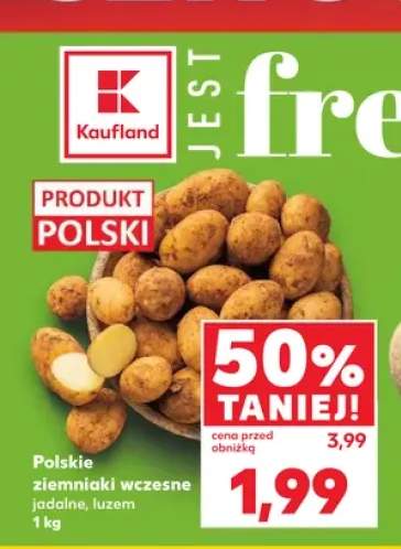 Ziemniaki wczesne jadalne luzem
