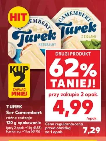 Ser Camembert Turek naturalny