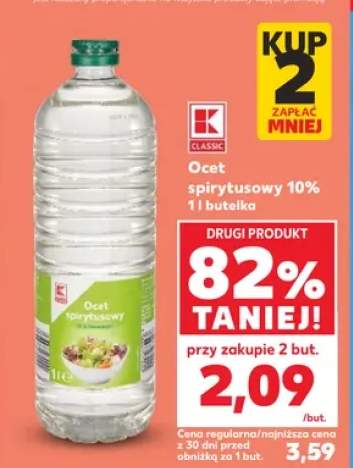 Ocet spirytusowy 10% K-Classic