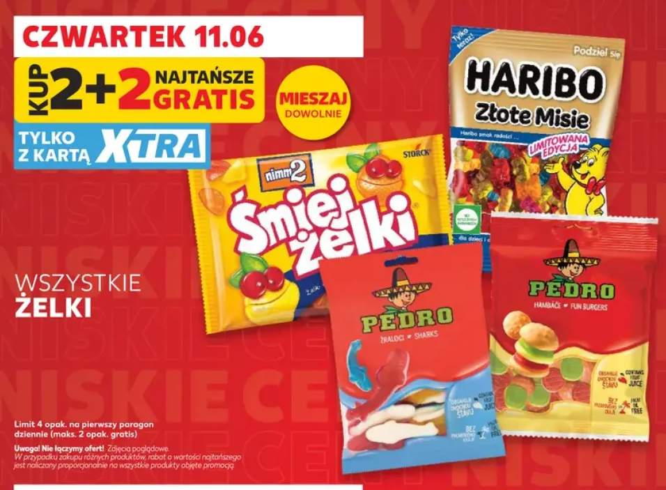 Żelki Haribo Złote Misie