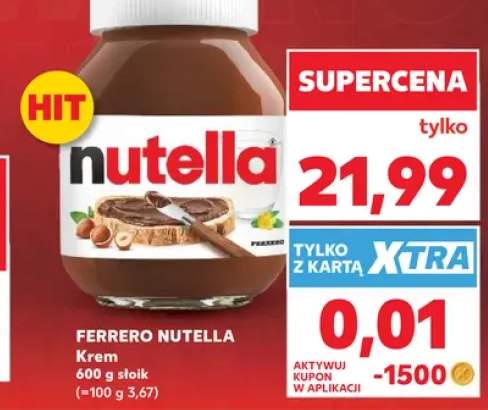 Krem do smarowania Ferrero Nutella