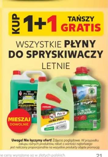 Płyn do spryskiwaczy letni