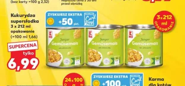 Kukurydza supersłodka K-Classic 3-pak