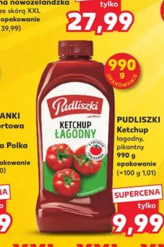 Ketchup łagodny Pudliszki