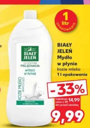 Mydło w płynie Biały Jeleń kozie mleko