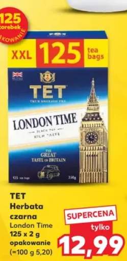 Herbata czarna TET London Time