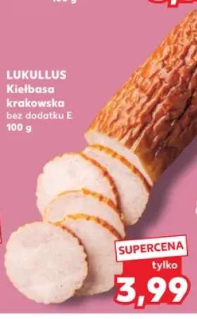 Kiełbasa krakowska bez dodatku E Lukullus