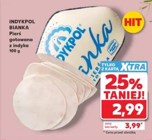 Pierś gotowana z indyka Indykpol Bianka