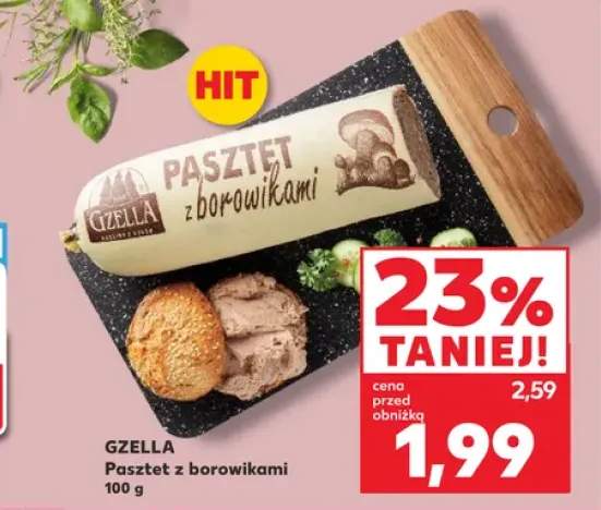 Pasztet z borowikami Gzella