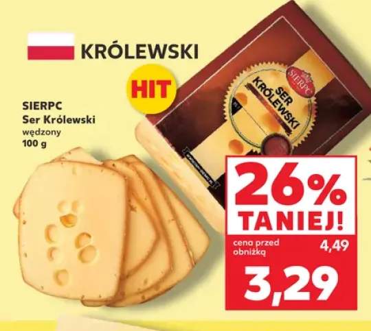 Ser Królewski wędzony Sierpc