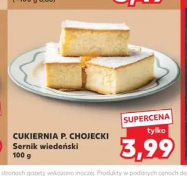 Sernik wiedeński Cukiernia P. Chojecki