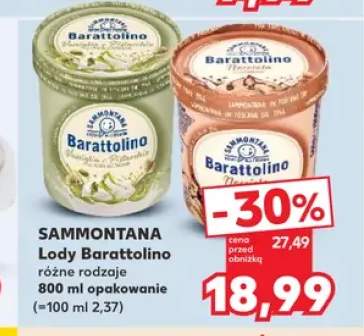 Lody Barattolino Vaniglia e Pistacchio Sammontana