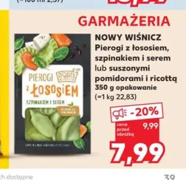 Pierogi z suszonymi pomidorami i ricottą Nowy Wiśnicz