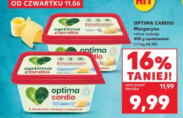 Margaryna Optima Cardio