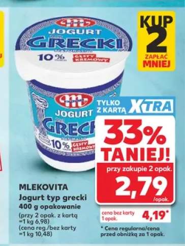 Jogurt typ grecki Mlekovita