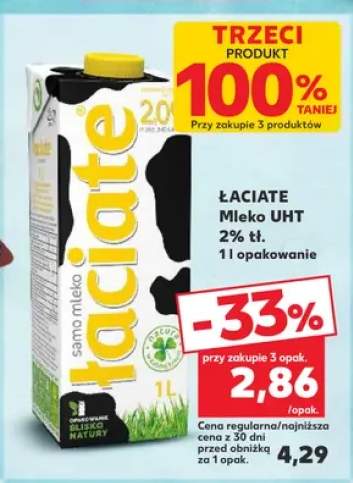 Mleko UHT Łaciate 2% tł.