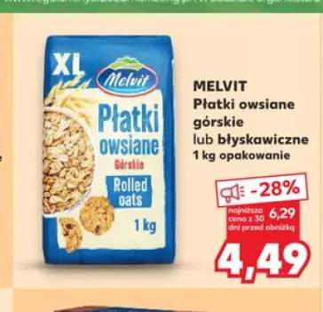 Płatki owsiane górskie Melvit