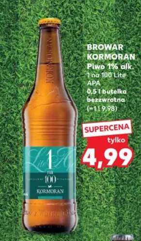 Piwo Browar Kormoran 1 na 100 Lite APA