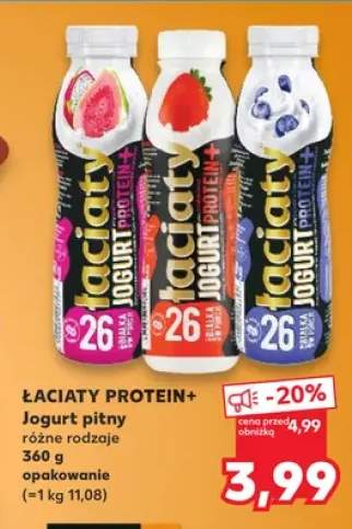 Jogurt pitny Łaciate Protein+