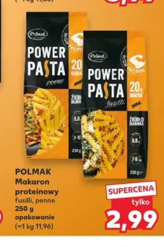Makaron proteinowy Polmak Power Pasta penne