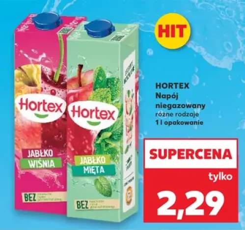 Napój niegazowany Hortex Jabłko Wiśnia