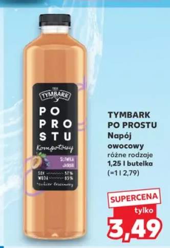 Napój owocowy Tymbark Po Prostu Kompotowy Śliwka Jabłko