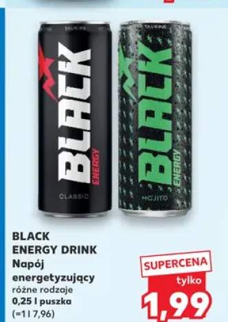 Napój energetyzujący Black Energy Drink Mojito