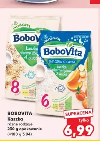 Kaszka mleczno-ryżowa BoboVita 3 owoce