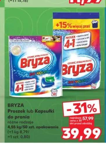 Kapsułki do prania Bryza